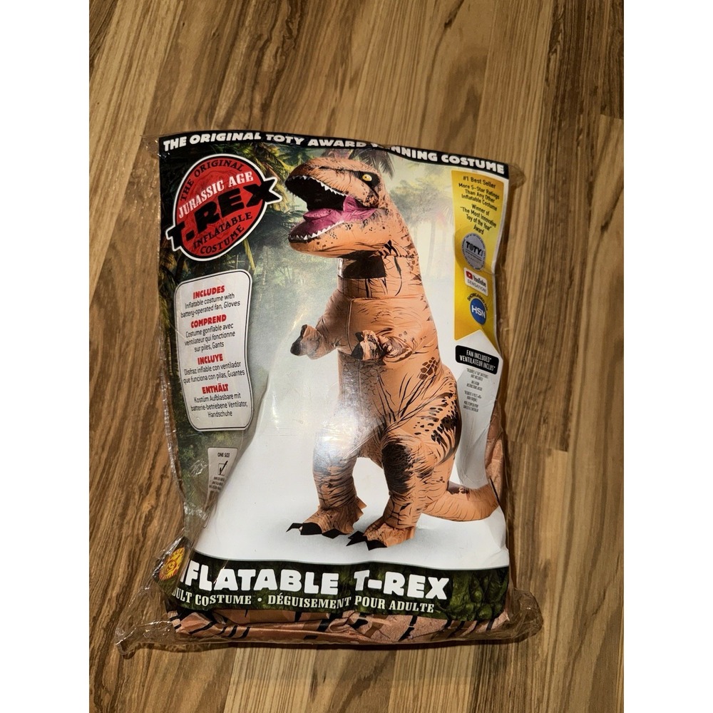 Rubie's Jurassic World Inflatable T-Rex‎ Teen Costume